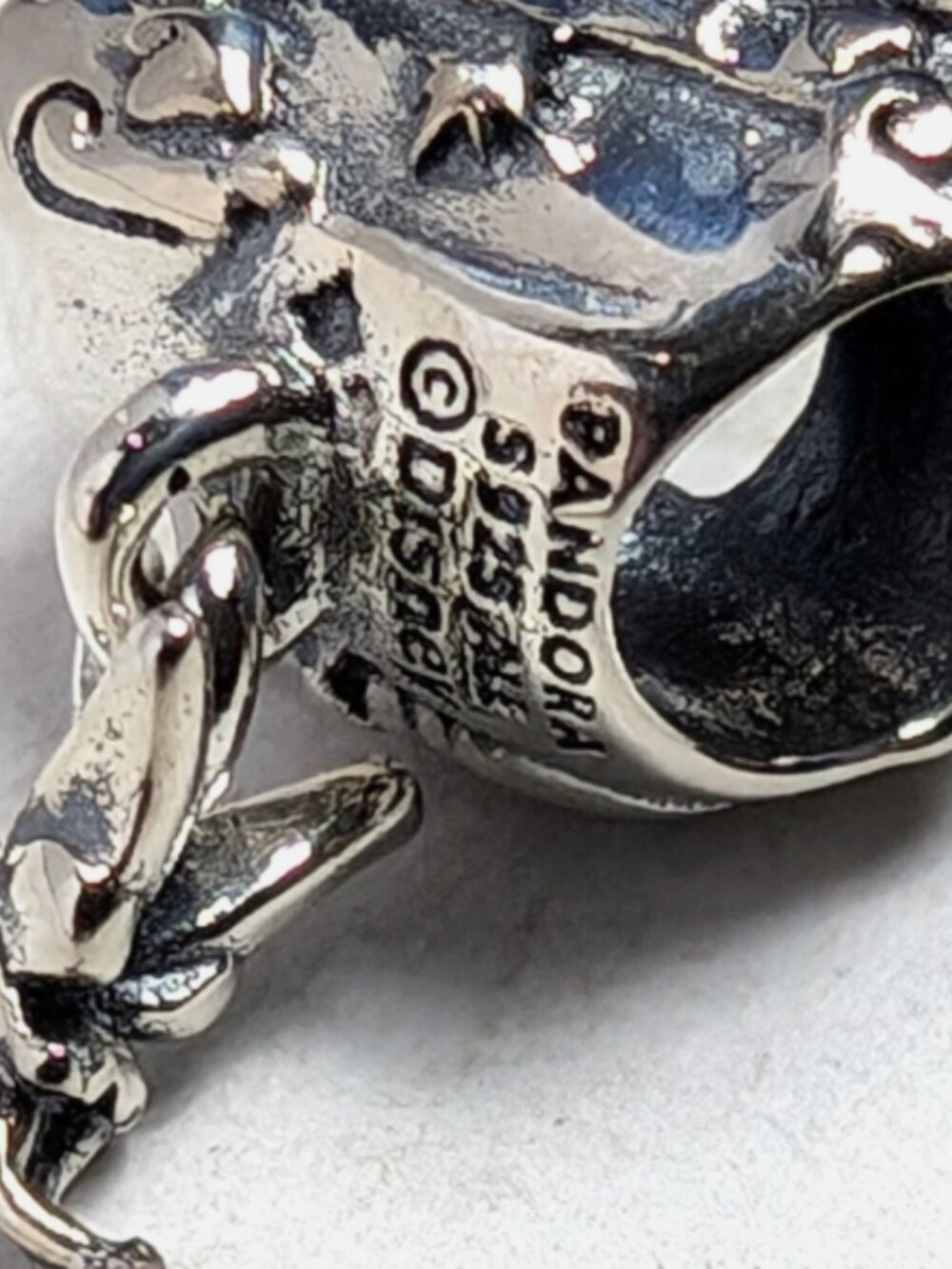 New Pandora S925 ALE Disney Tinkerbell Captain Hook Pirate Ship 792521C00 Charm - Picture 2 of 4